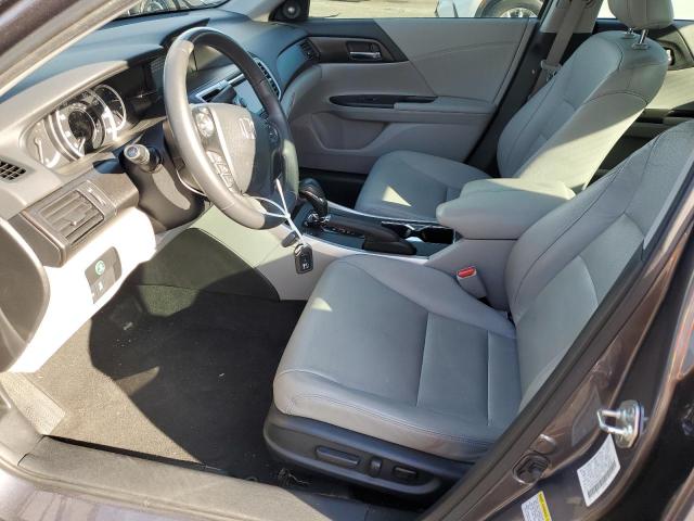 1HGCR2F84DA080058 - 2013 HONDA ACCORD EXL ნაცრისფერი ფოტო 7