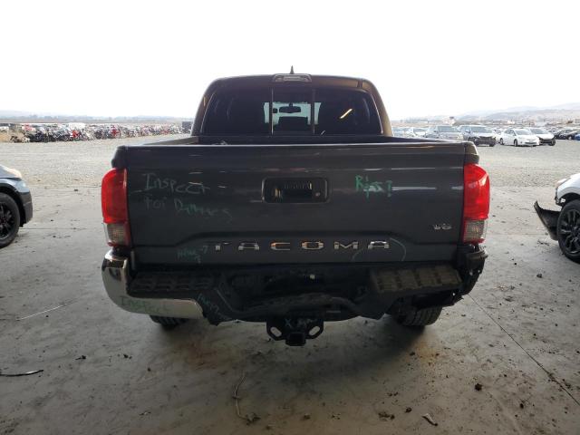 3TMAZ5CN5GM014742 - 2016 TOYOTA TACOMA DOUBLE CAB GRAY photo 6