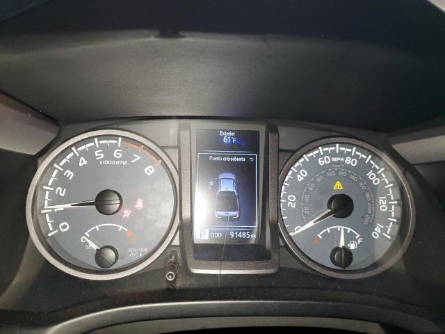 3TMAZ5CN5GM014742 - 2016 TOYOTA TACOMA DOUBLE CAB GRAY photo 9