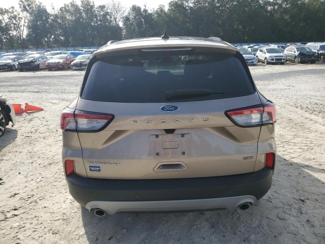 1FMCU0DZ2MUB16062 - 2021 FORD ESCAPE TITANIUM TAN photo 6