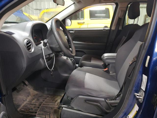 1J4NT4FA3AD503269 - 2010 JEEP COMPASS SPORT BLUE photo 7