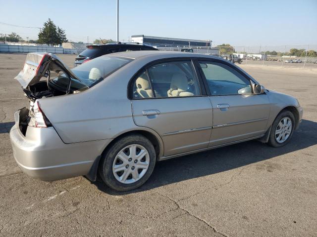 1HGES26723L036633 - 2003 HONDA CIVIC EX GOLD photo 3