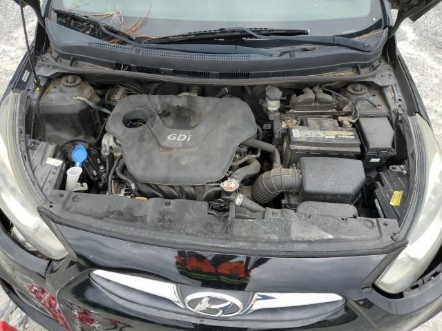KMHCT4AE4EU756464 - 2014 HYUNDAI ACCENT GLS BLACK photo 11