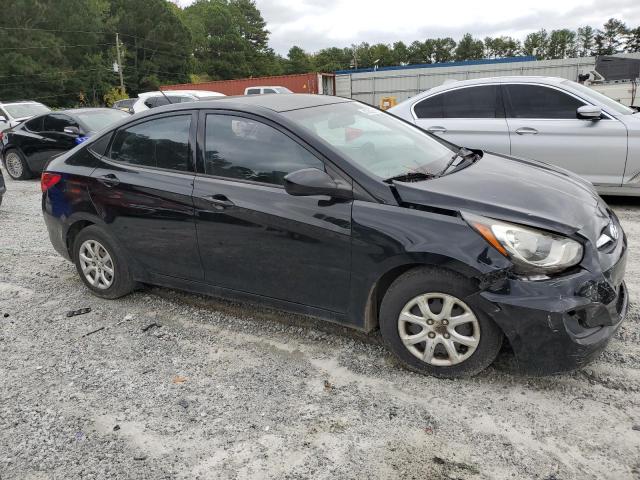 KMHCT4AE4EU756464 - 2014 HYUNDAI ACCENT GLS BLACK photo 4