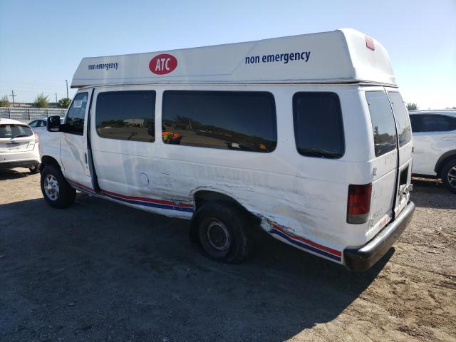 1FTNS24W57DB24892 - 2007 FORD ECONOLINE E250 VAN WHITE photo 2