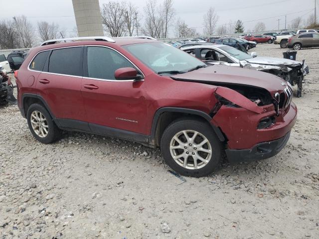 1C4PJMCS6FW576908 - 2015 JEEP CHEROKEE LATITUDE RED photo 4