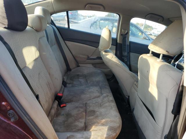 19XFB2F51FE099284 - 2015 HONDA CIVIC LX 勃艮第红 照片 10