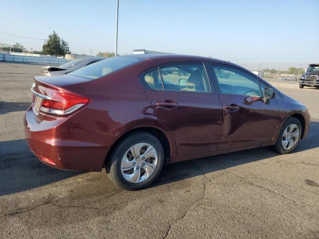19XFB2F51FE099284 - 2015 HONDA CIVIC LX 勃艮第红 照片 3