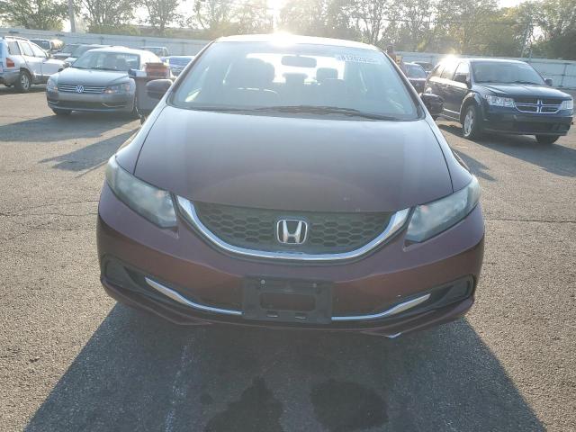 19XFB2F51FE099284 - 2015 HONDA CIVIC LX 勃艮第红 照片 5