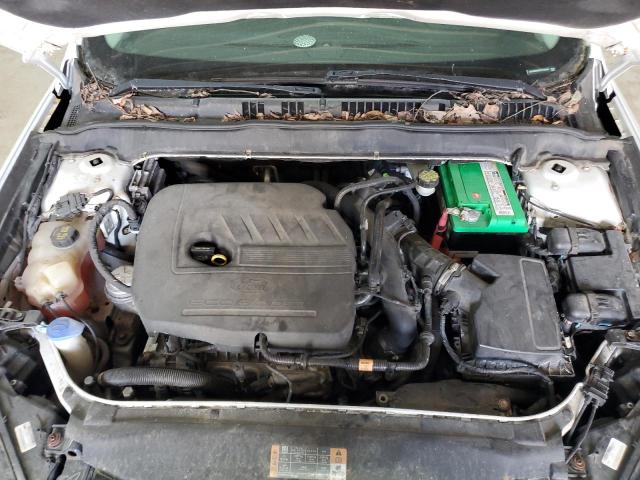 3FA6P0HD4FR192485 - 2015 FORD FUSION SE WHITE photo 11