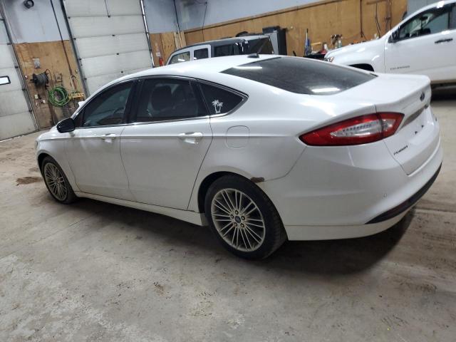 3FA6P0HD4FR192485 - 2015 FORD FUSION SE WHITE photo 2