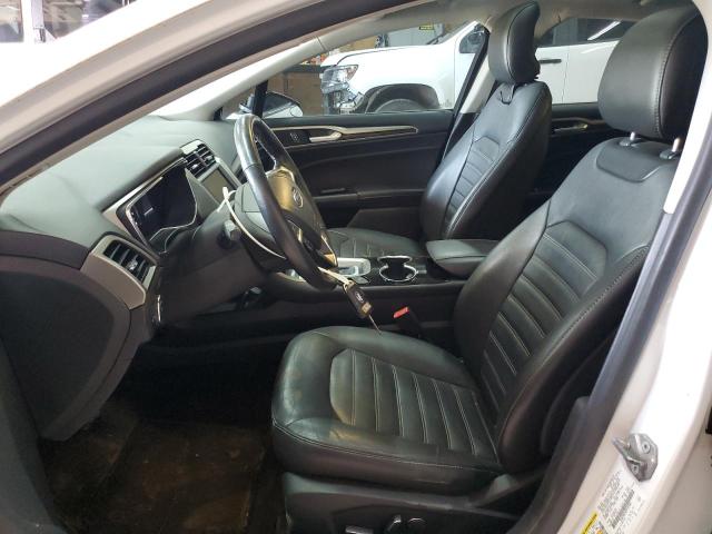 3FA6P0HD4FR192485 - 2015 FORD FUSION SE WHITE photo 7