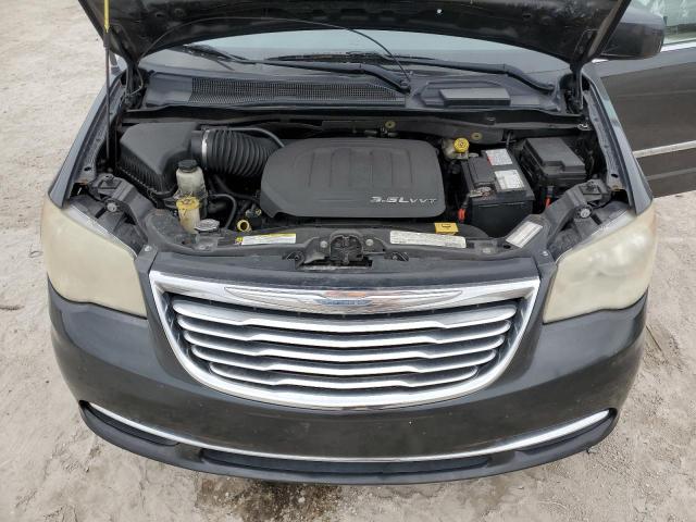 2C4RC1BG8CR330655 - 2012 CHRYSLER TOWN & COU TOURING გრაფიტი ფოტო 12