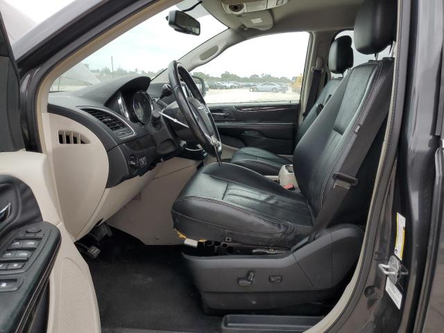 2C4RC1BG8CR330655 - 2012 CHRYSLER TOWN & COU TOURING გრაფიტი ფოტო 7