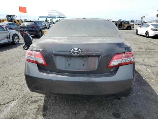 4T4BF3EK1BR202541 - 2011 TOYOTA CAMRY BASE GRAY photo 6