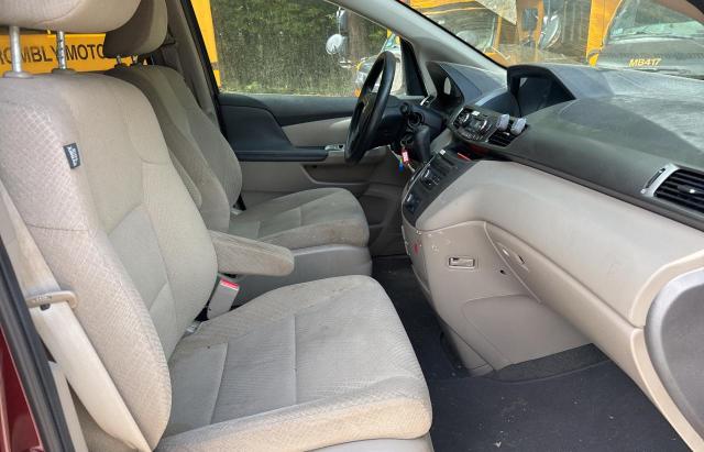 5FNRL5H27GB096951 - 2016 HONDA ODYSSEY LX BURGUNDY photo 5