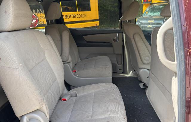 5FNRL5H27GB096951 - 2016 HONDA ODYSSEY LX BURGUNDY photo 6