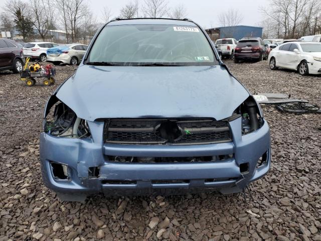 2T3BF4DV5CW212817 - 2012 TOYOTA RAV4 BLUE photo 5