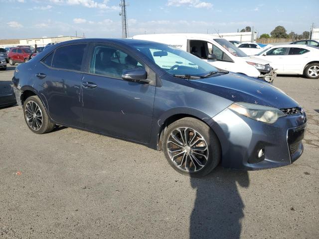 2T1BURHE9FC284910 - 2015 TOYOTA COROLLA L CHARCOAL photo 4