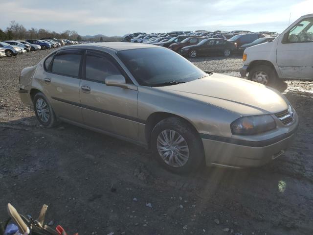 2G1WF52E949448689 - 2004 CHEVROLET IMPALA GOLD photo 4