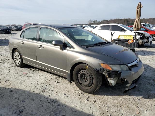 2HGFA165X8H323643 - 2008 HONDA CIVIC LX GRAY photo 4