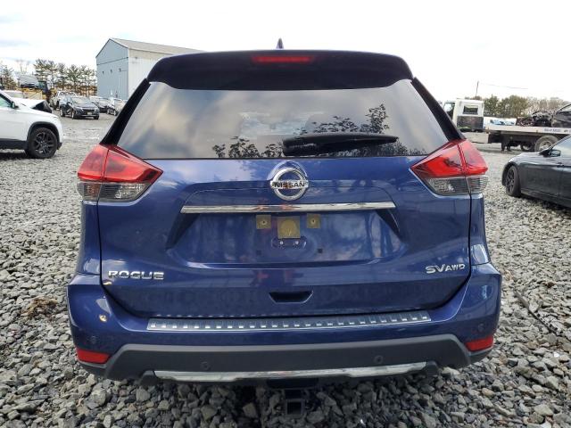 JN8AT2MV2KW380492 - 2019 NISSAN ROGUE S BLUE photo 6