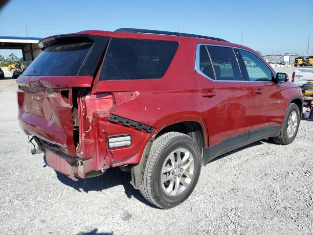 1GNEVHKW0KJ143493 - 2019 CHEVROLET TRAVERSE LT 勃艮第红 照片 3