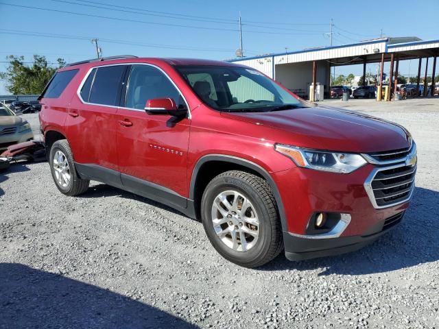 1GNEVHKW0KJ143493 - 2019 CHEVROLET TRAVERSE LT 勃艮第红 照片 4