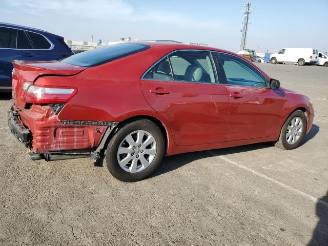 4T1BK46K87U012978 - 2007 TOYOTA CAMRY LE წითელი ფოტო 3