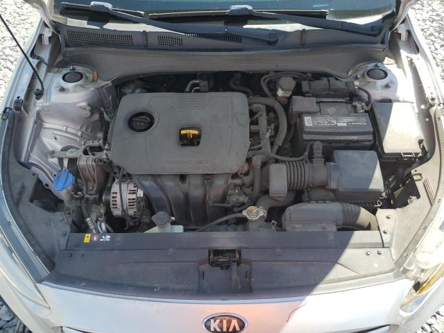 3KPF24AD8KE007236 - 2019 KIA FORTE FE SILVER photo 11