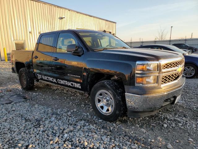 3GCUKPEHXEG311392 - 2014 CHEVROLET SILVERADO K1500 BLACK photo 4