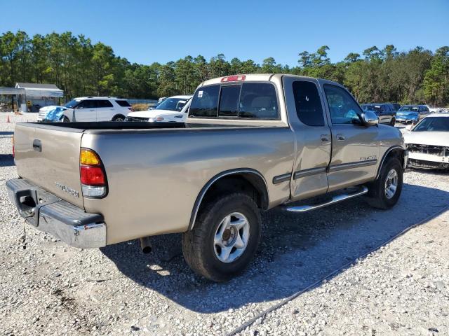 5TBRN34141S175405 - 2001 TOYOTA TUNDRA ACCESS CAB SR5 TAN photo 3