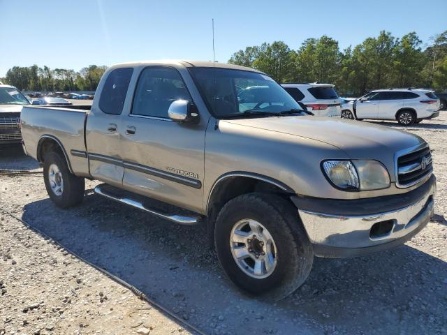 5TBRN34141S175405 - 2001 TOYOTA TUNDRA ACCESS CAB SR5 TAN photo 4