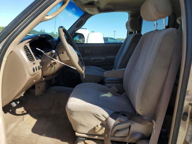 5TBRN34141S175405 - 2001 TOYOTA TUNDRA ACCESS CAB SR5 TAN photo 7