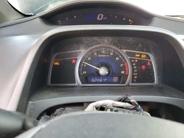 2HGFG12858H514708 - 2008 HONDA CIVIC EX GRAY photo 9