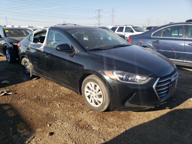 5NPD74LF9HH202256 - 2017 HYUNDAI ELANTRA SE BLACK photo 4