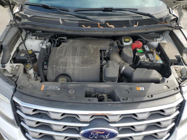 1FM5K8D88HGE20036 - 2017 FORD EXPLORER XLT თეთრი ფოტო 11