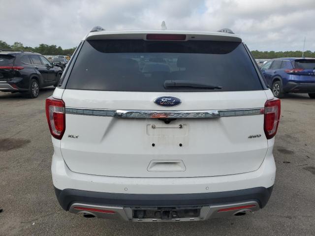 1FM5K8D88HGE20036 - 2017 FORD EXPLORER XLT თეთრი ფოტო 5