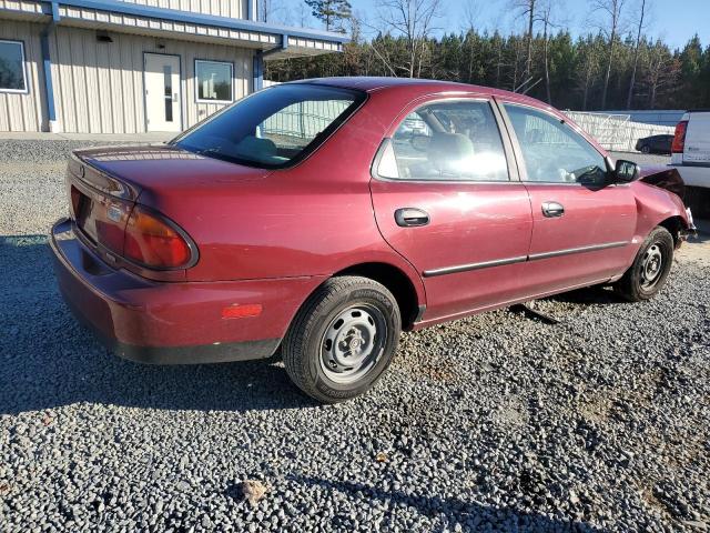 JM1BB1415T0362762 - 1996 MAZDA PROTEGE DX RED photo 3