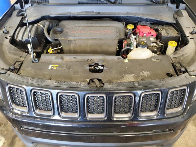3C4NJDCB3KT696009 - 2019 JEEP COMPASS LIMITED Սև լուսանկար 12