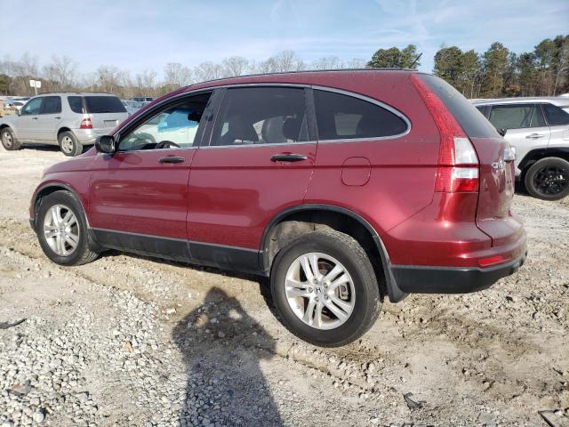 5J6RE4H55BL012236 - 2011 HONDA CR-V EX BURGUNDY photo 2