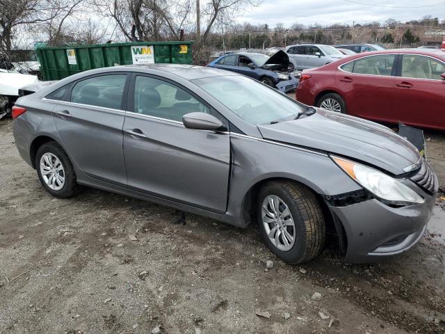 5NPEB4AC9BH258202 - 2011 HYUNDAI SONATA GLS GRAY photo 4