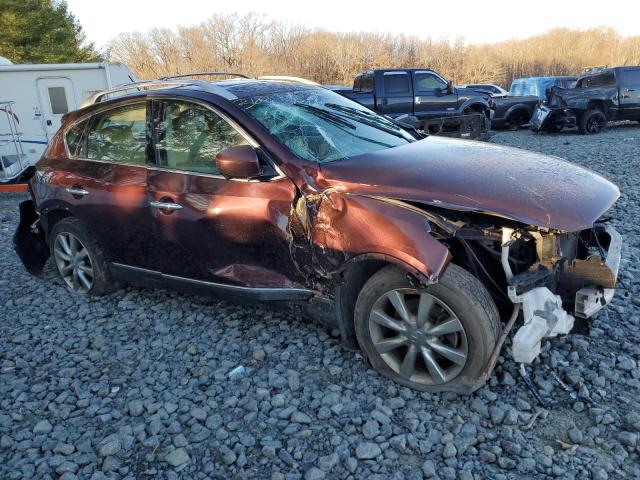 JN1AJ0HR7CM453391 - 2012 INFINITI EX35 BASE Բորդո լուսանկար 4