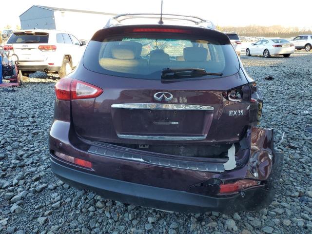 JN1AJ0HR7CM453391 - 2012 INFINITI EX35 BASE Բորդո լուսանկար 6
