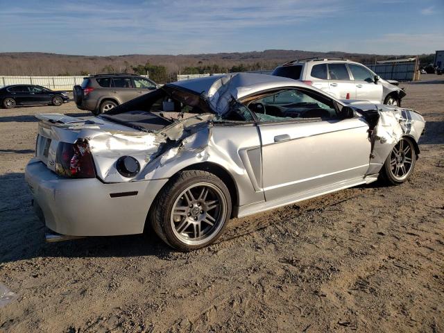 1FAFP40404F114010 - 2004 FORD MUSTANG SILVER photo 3