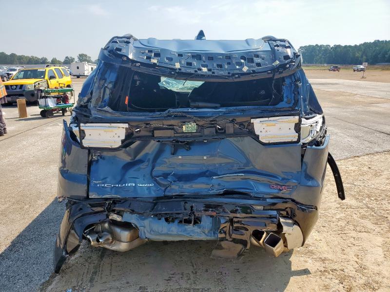 1GKENRRS5SJ138568 - 2025 GMC ACADIA DENALI BLUE photo 6