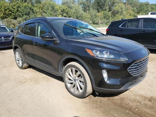 1FMCU9J94NUB60977 - 2022 FORD ESCAPE TITANIUM 黑色 照片 4