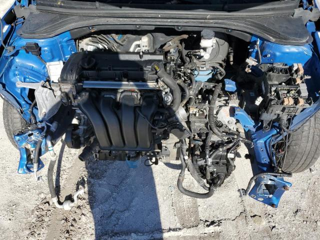 KMHD74LF4HU079774 - 2017 HYUNDAI ELANTRA SE BLUE photo 11