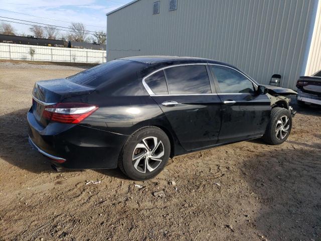 1HGCR2F32HA009208 - 2017 HONDA ACCORD LX BLACK photo 3