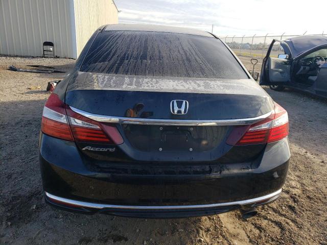 1HGCR2F32HA009208 - 2017 HONDA ACCORD LX BLACK photo 6